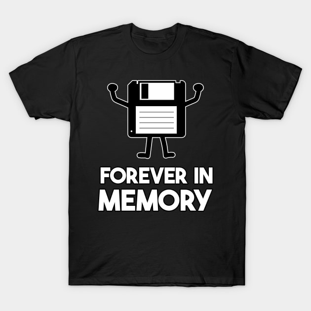 Vhs cassette Floppy disk nerd geek Retro gift T-Shirt by MrTeee